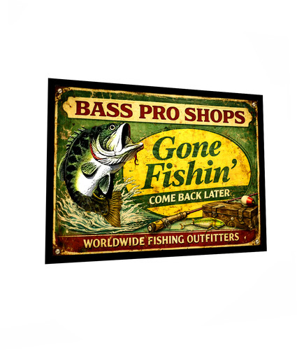 Insegna bass pro shop adesivo - insegna,