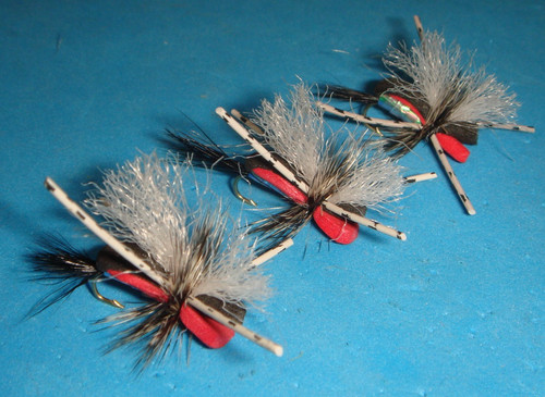 Fly fishing flies red hippie - fly,