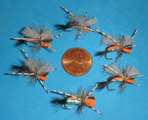 Fly fishing flies arancione - fly,