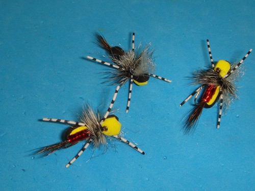 Fly fishing flies giallo - flies,